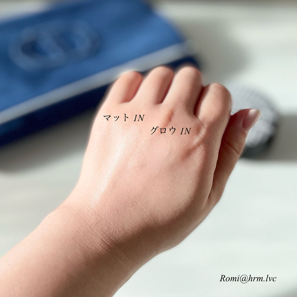 ディオールスキン フォーエヴァー グロウ クッション 1N ニュートラル<ニュー ルック エディション> (数量限定品)（生産終了）/Dior/クッションファンデーションを使ったクチコミ（3枚目）