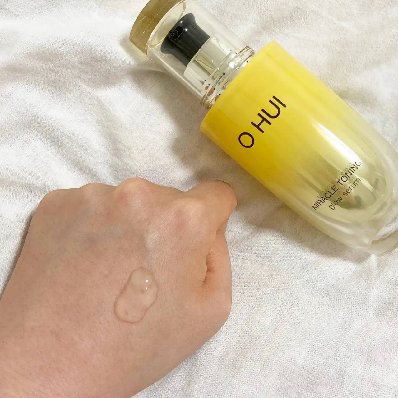 ミラクルトーニング グローセラム/OHUI/美容液を使ったクチコミ（3枚目）