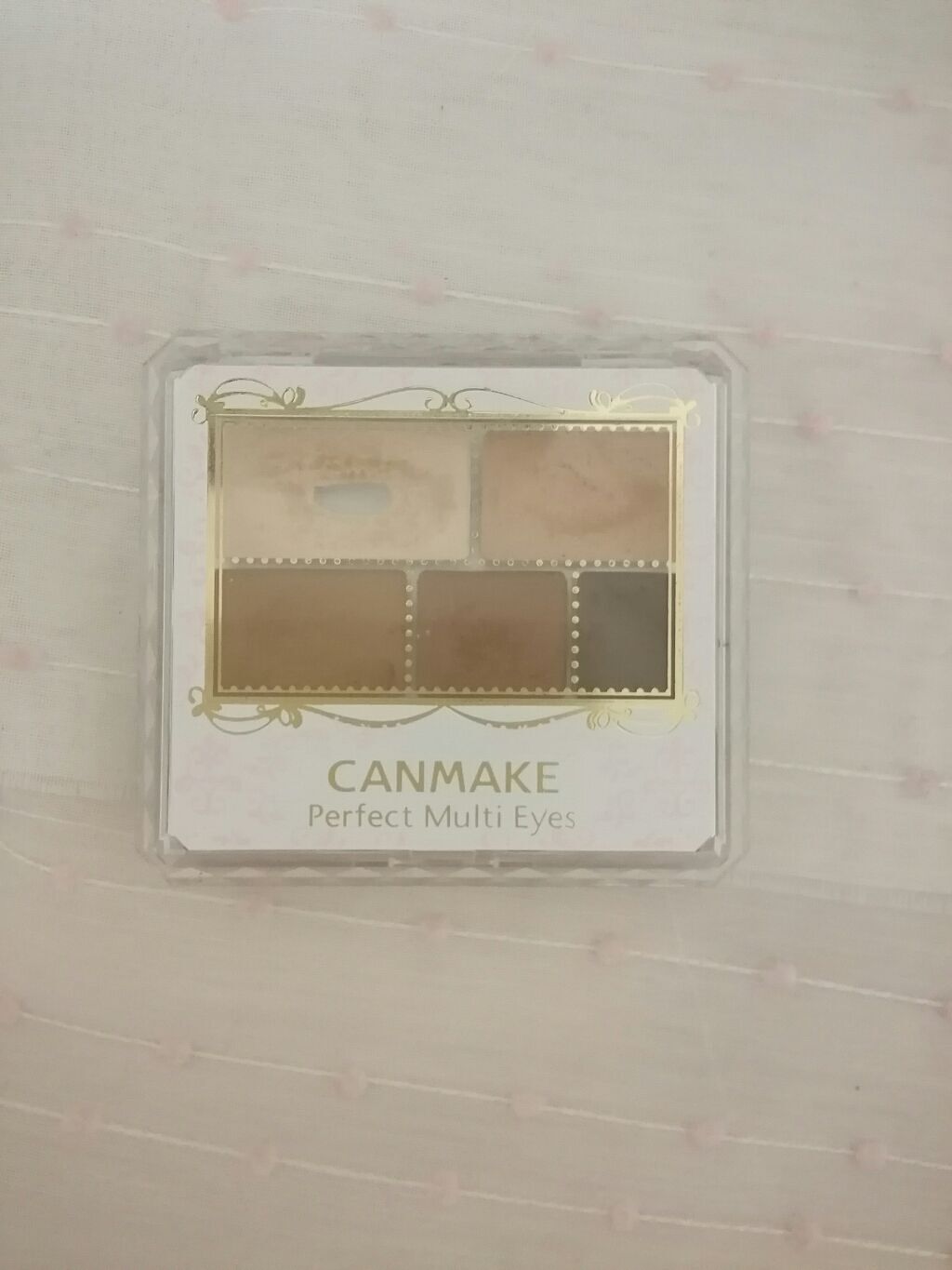 パーフェクトマルチアイズ/キャンメイク/アイシャドウパレットを使ったクチコミ(1枚目)