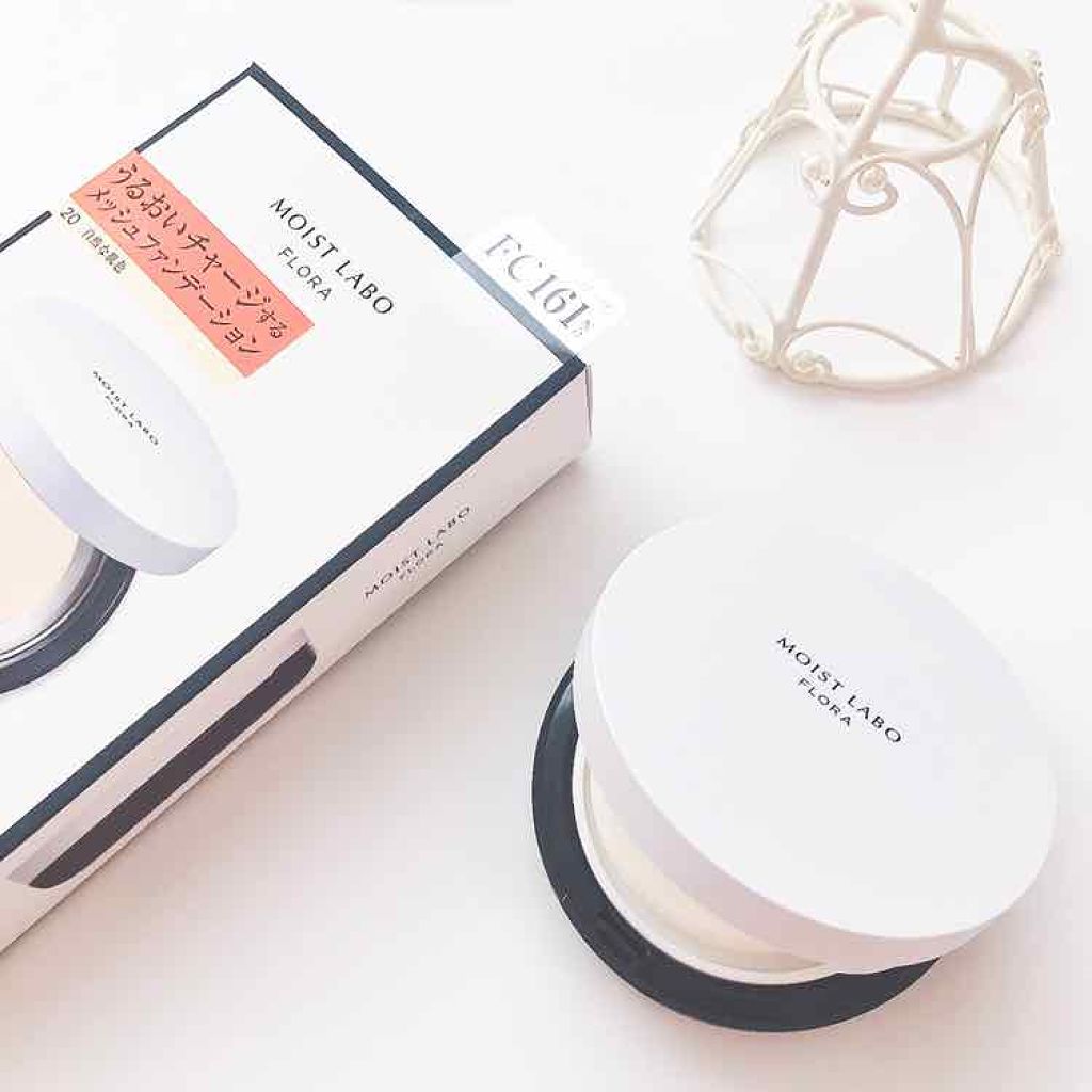 モイストラボフローラ スキンコントロール メッシュファンデーション/Moist Labo/クッションファンデーションを使ったクチコミ(1枚目)