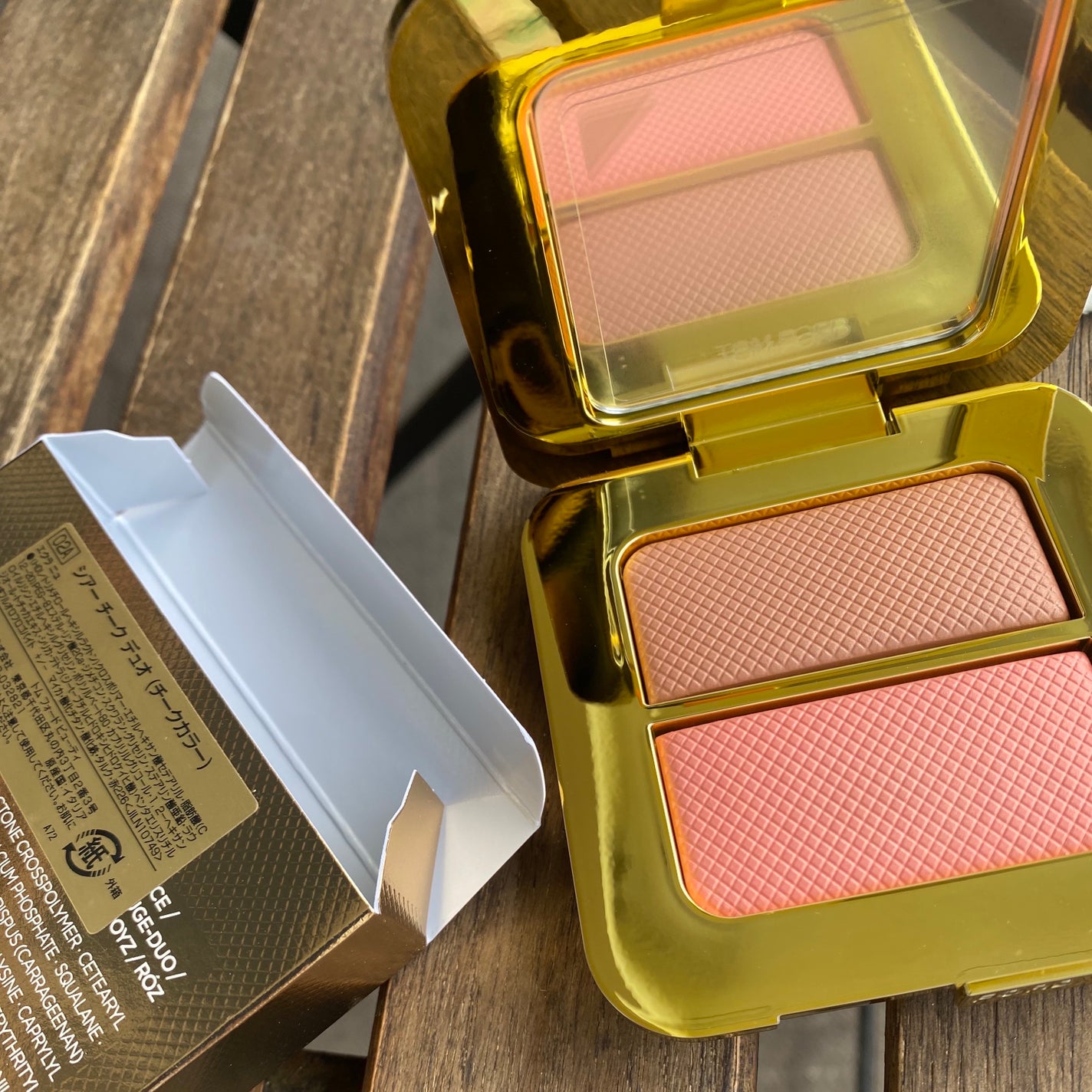 シアーチークデュオ/TOM FORD BEAUTY/パウダーチークを使ったクチコミ(2枚目)