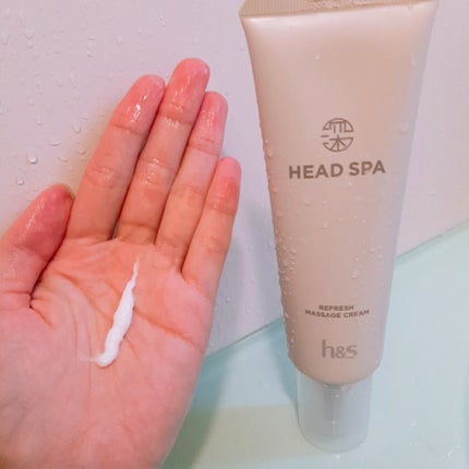 リフレッシュ マッサージクリーム/h&s/洗い流すヘアトリートメントを使ったクチコミ(2枚目)