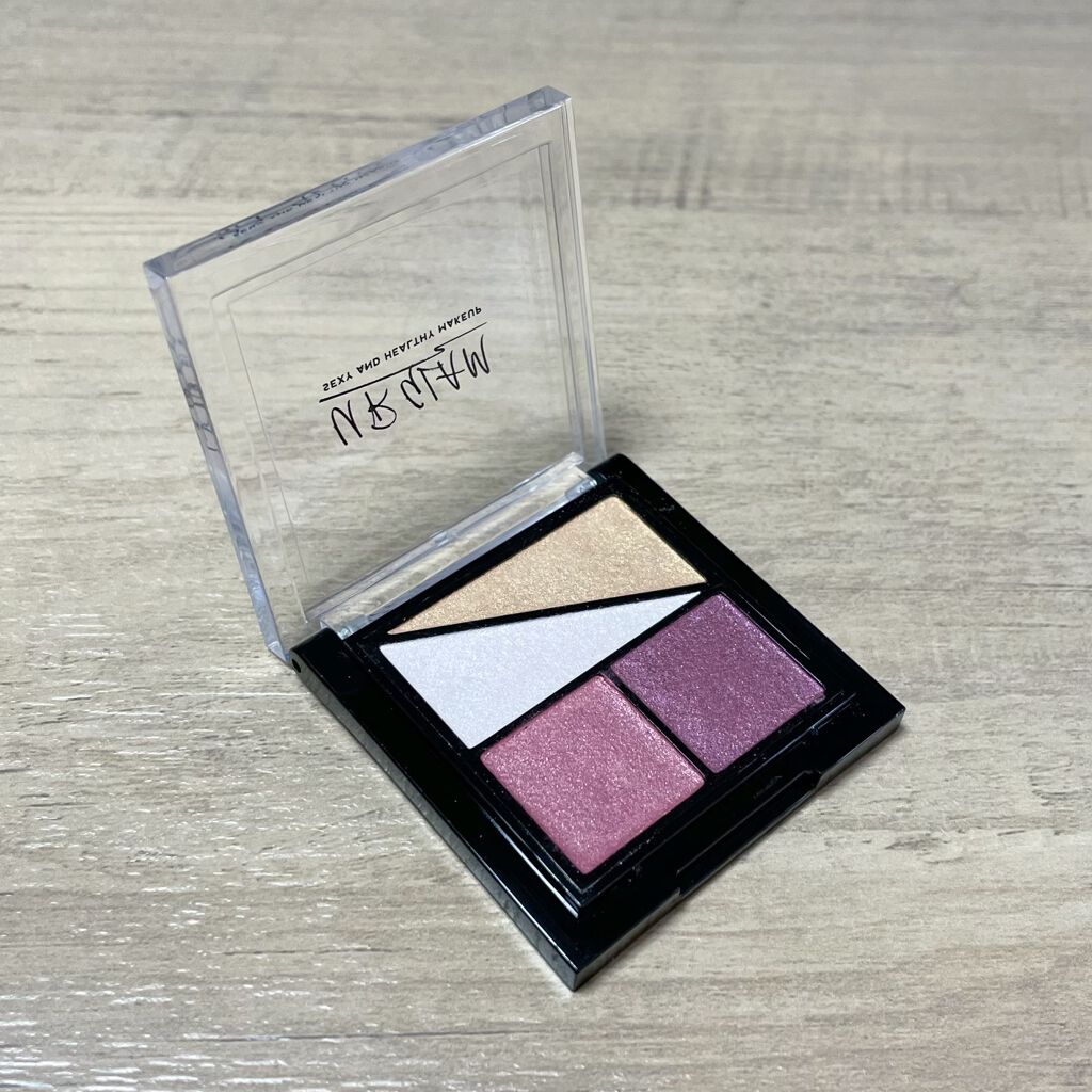 UR GLAM　VELVET EYE COLOR PALETTE イエロー&プラム/U R GLAM/アイシャドウパレットを使ったクチコミ（2枚目）