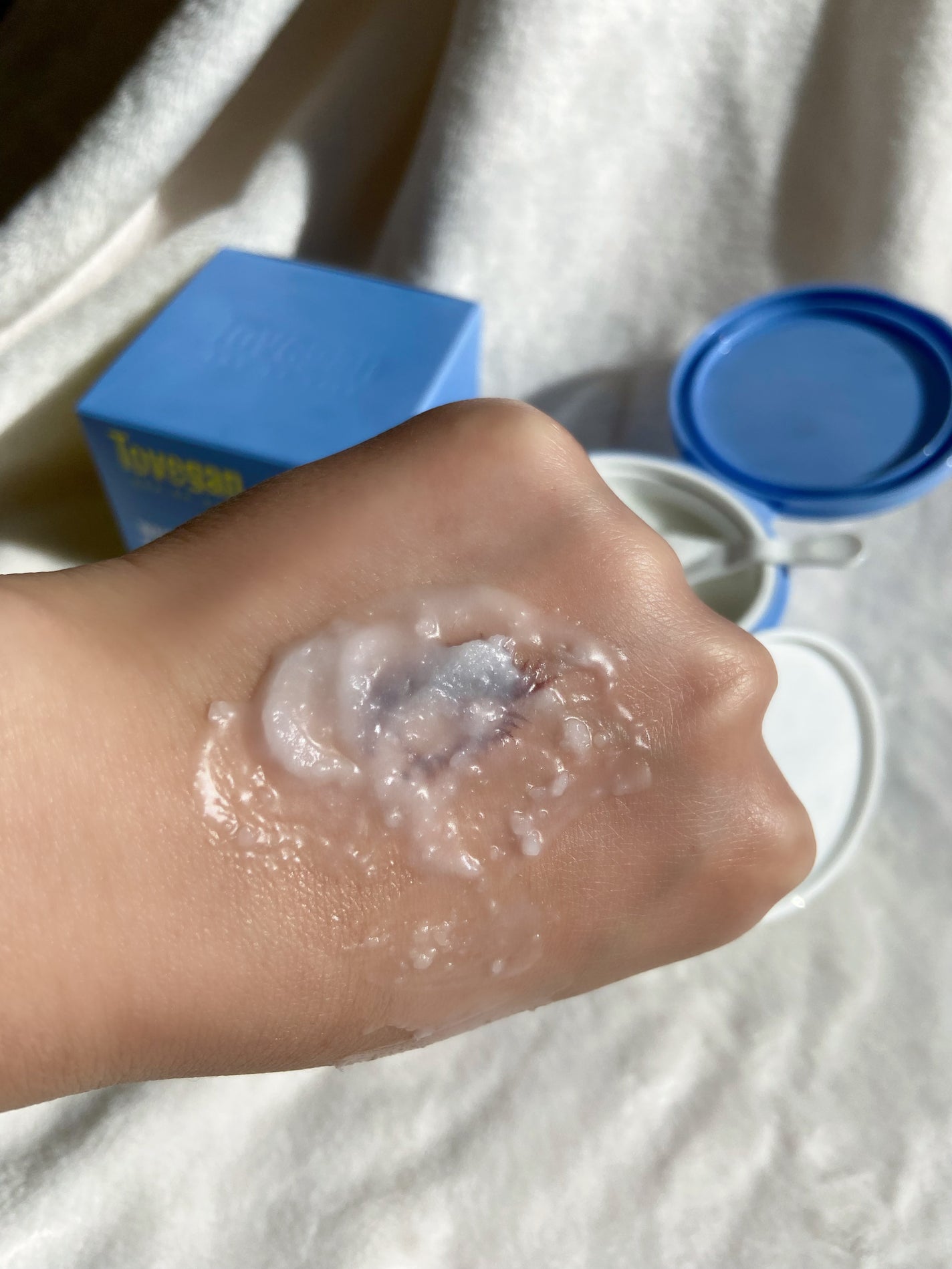 カラーフードシリーズホワイトホールサムクレンジングバーム/Tovegan/クレンジングバームを使ったクチコミ(6枚目)