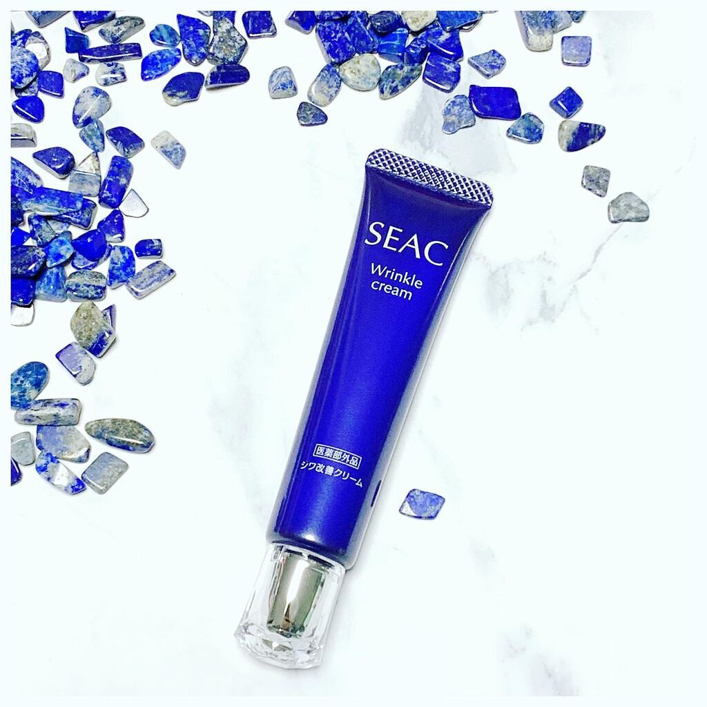 シワ改善クリームプレミアム/SEAC/アイケア・アイクリームを使ったクチコミ（1枚目）
