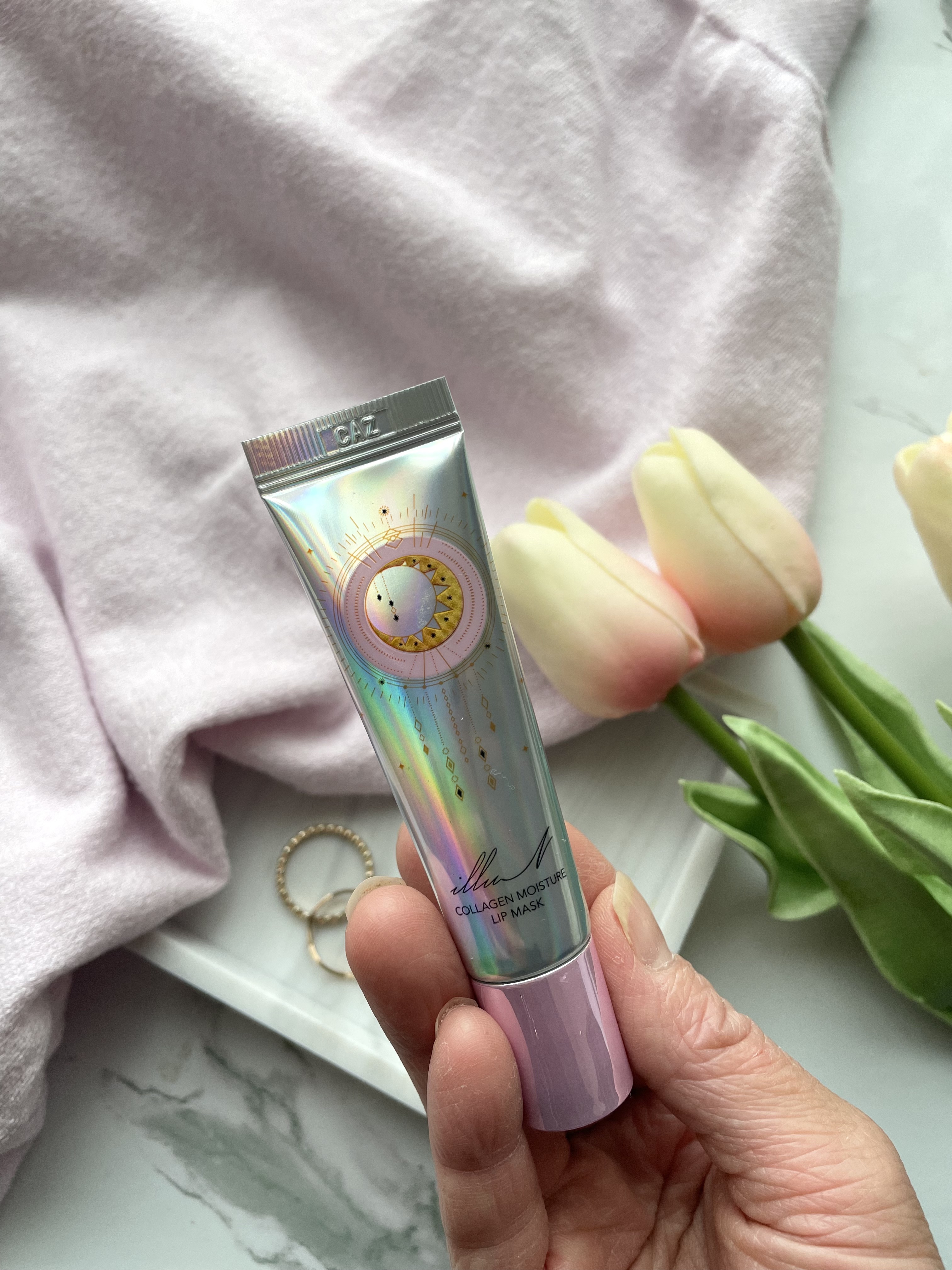 イリュン コラーゲンモイスチャーリップマスク/illuN/リップマスクを使ったクチコミ（2枚目）