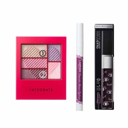 トリプルレシピアイズ/インテグレート/アイシャドウパレットを使ったクチコミ(2枚目)