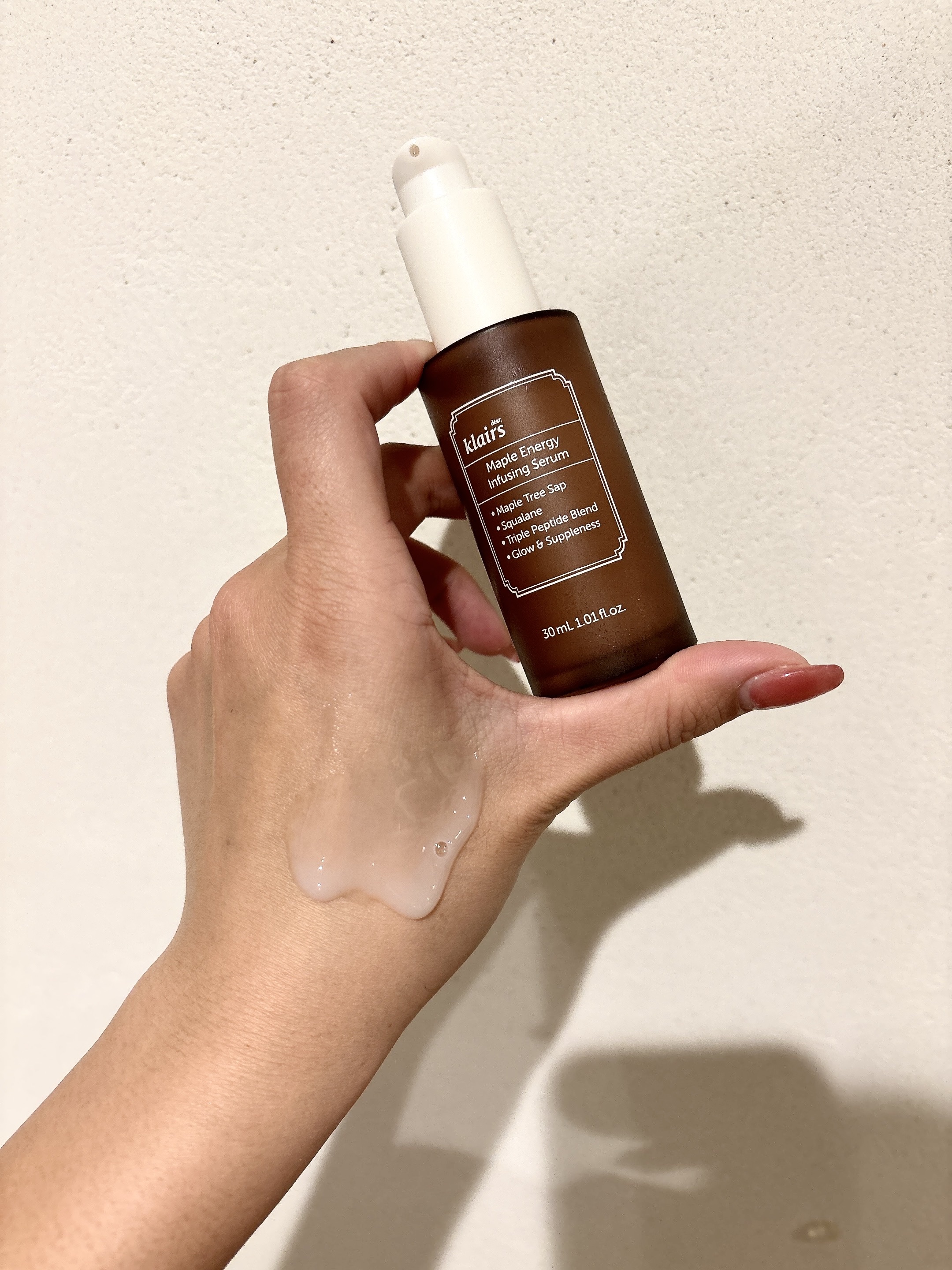 メープルエナジーインフュージングセラム/Klairs/美容液を使ったクチコミ（2枚目）