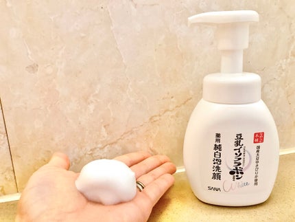 薬用泡洗顔/なめらか本舗/泡洗顔を使ったクチコミ(2枚目)