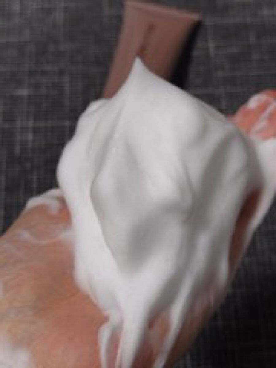 クリア クリーミーウォッシュ/BRIGHTAGE/洗顔フォームを使ったクチコミ（3枚目）