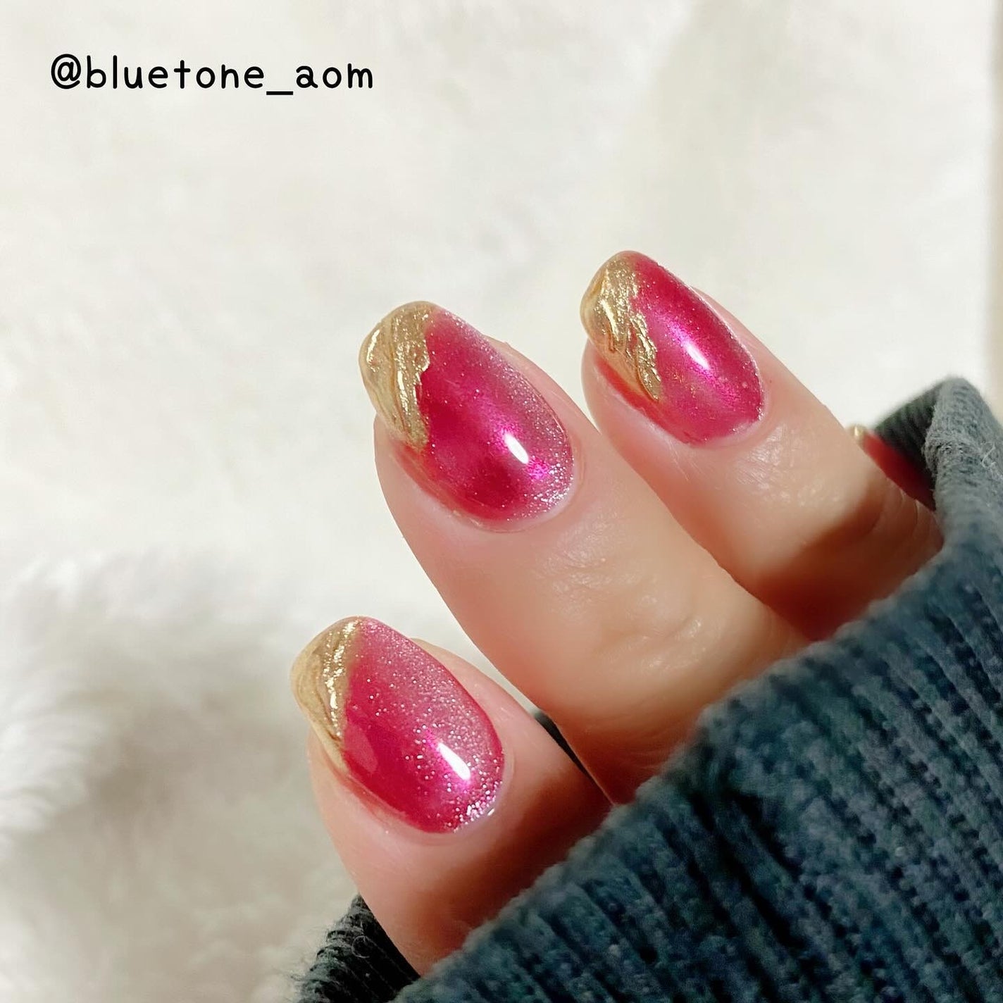 ミラーパウダー/ネイル工房/ネイル用品を使ったクチコミ(5枚目)