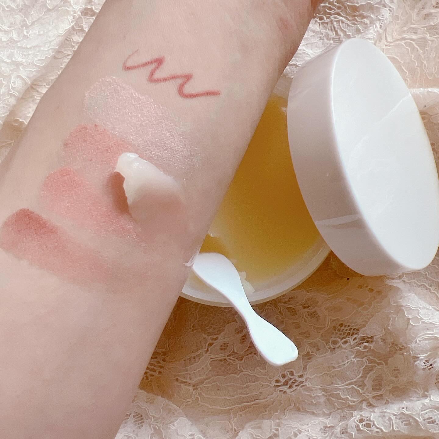 オレンジクレンジングシャーベット/AROMATICA/クレンジングバームを使ったクチコミ（3枚目）