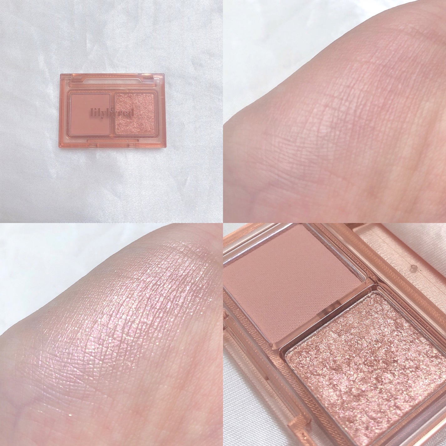 Little Bitty Moment Shadow/lilybyred/アイシャドウパレットを使ったクチコミ(2枚目)