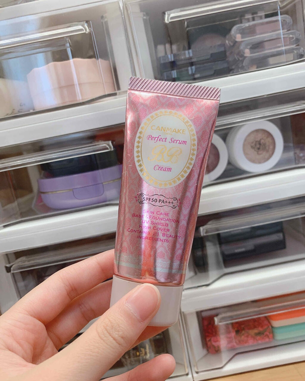 パーフェクトセラムBBクリーム/キャンメイク/BBクリームを使ったクチコミ(1枚目)