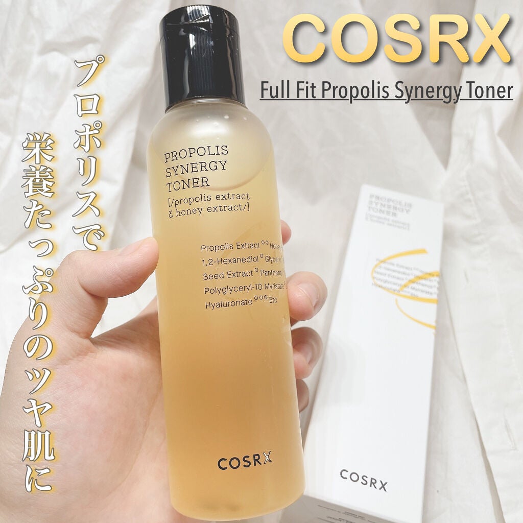 フルフィットプロポリスシナジートナー/COSRX/化粧水を使ったクチコミ(1枚目)