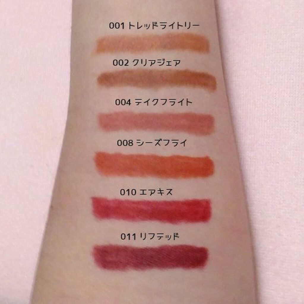 レブロン カラーステイ マット ライト クレヨン/REVLON/口紅を使ったクチコミ(5枚目)