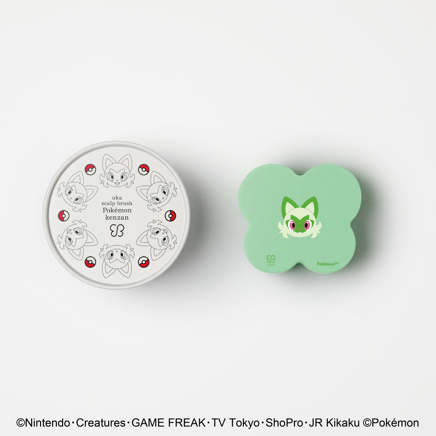 ukaの人気スカルプブラシ「ケンザン」がポケモンデザインになって登場!の画像