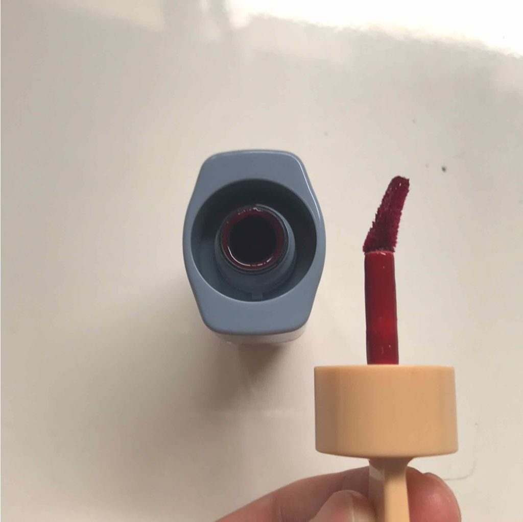 ディアダーリン ウォータージェルティント (アイスティント)/ETUDE/口紅を使ったクチコミ(3枚目)