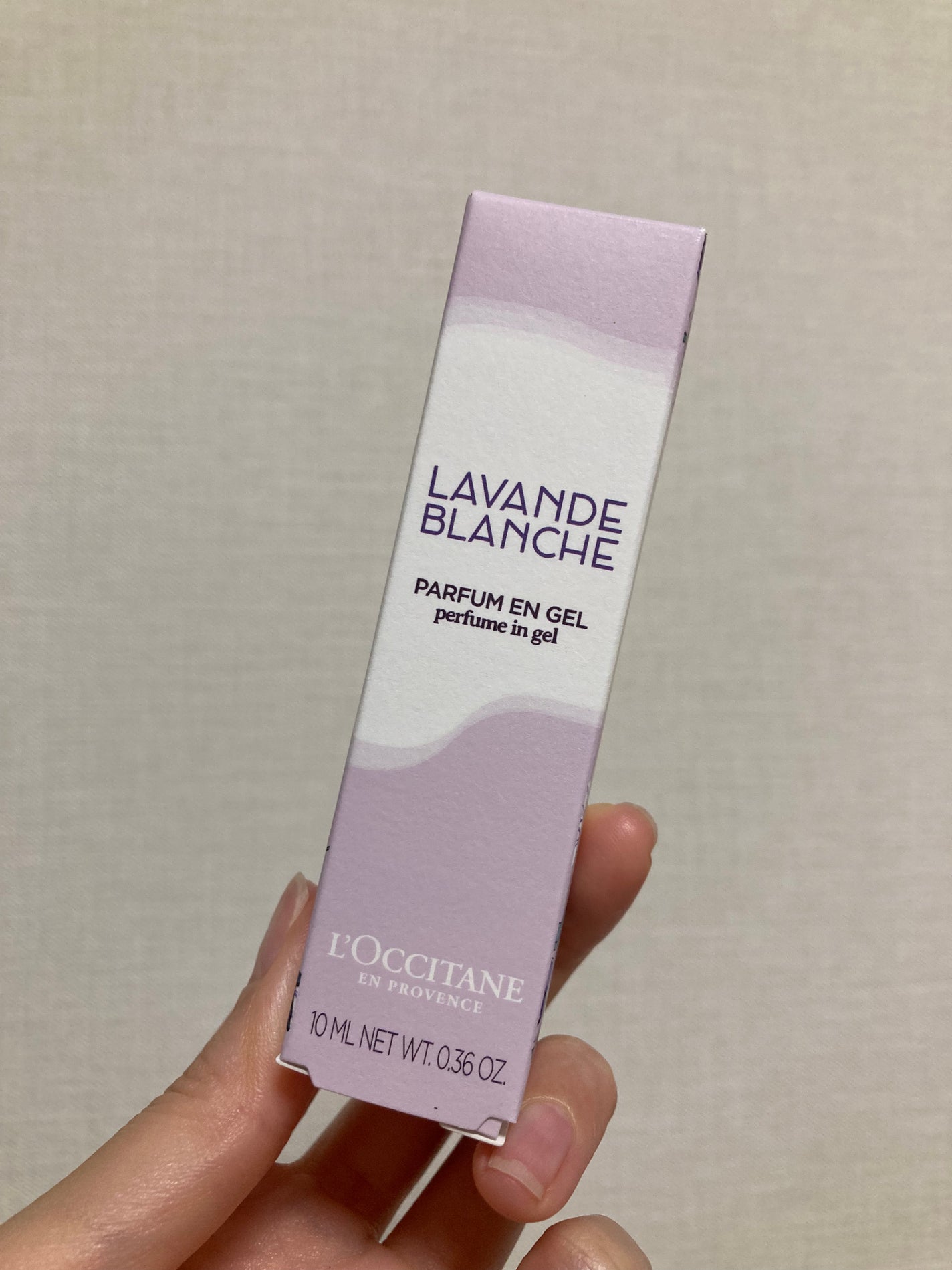 ホワイトラベンダー ジェリーフレグランス/L'OCCITANE/香水(レディース)を使ったクチコミ(2枚目)