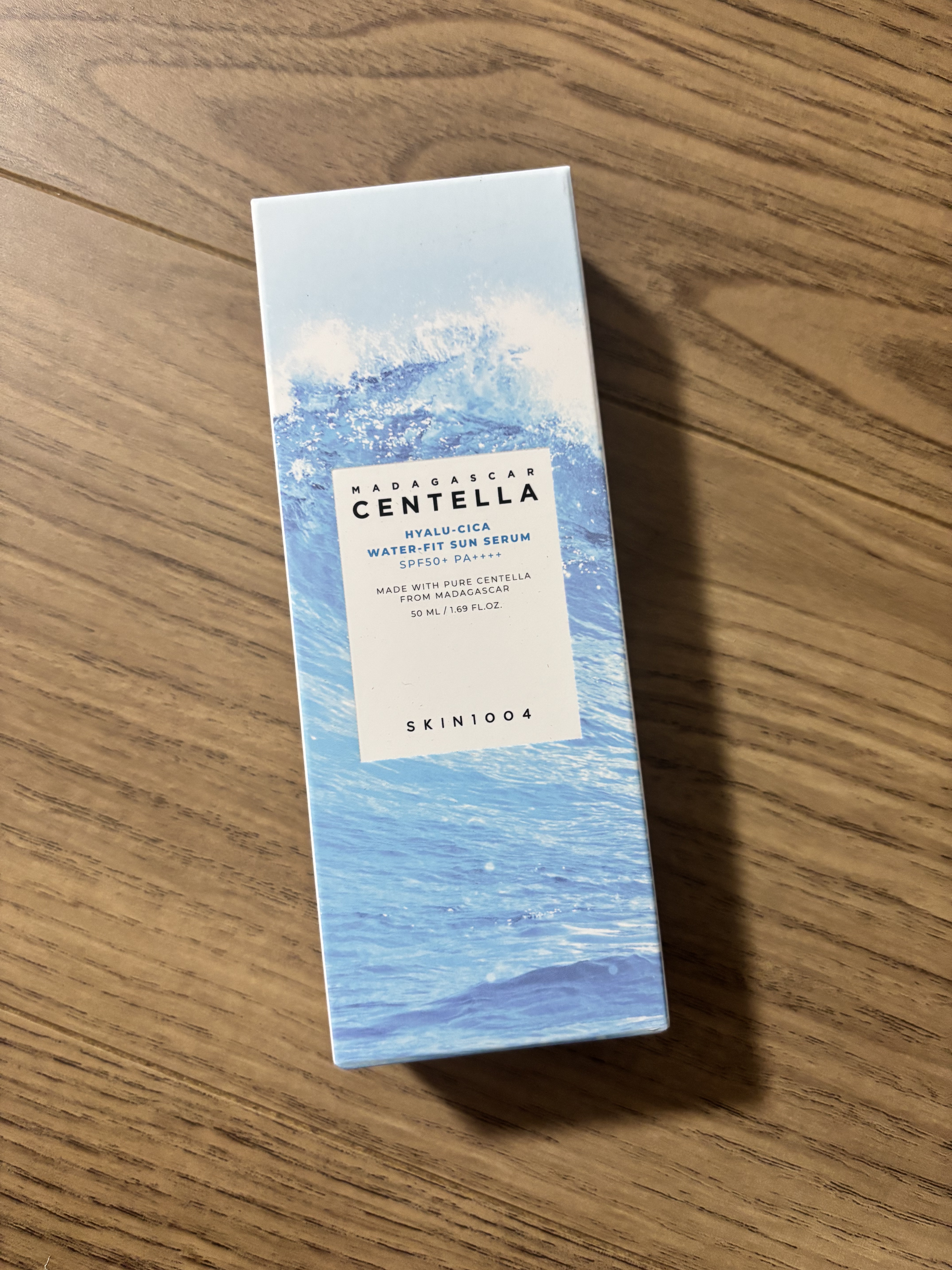 ヒアルーシカ ウォーターフィット サンセラム/SKIN1004/日焼け止めローションを使ったクチコミ（1枚目）