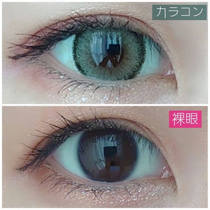 GENISH マンスリー/株式会社ビューフロンティア/1ヶ月(1MONTH)カラコンを使ったクチコミ(2枚目)