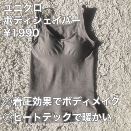 ヒートテック ボディシェイパー/ユニクロ/ボディグッズを使ったクチコミ(2枚目)