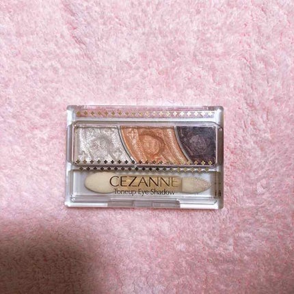 トーンアップアイシャドウ/CEZANNE/アイシャドウパレットを使ったクチコミ(1枚目)