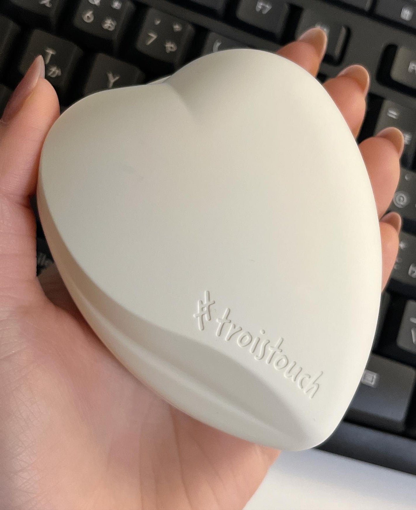 トワタッチ ハートクッション マットカバー/troistouch/クッションファンデーションを使ったクチコミ(9枚目)