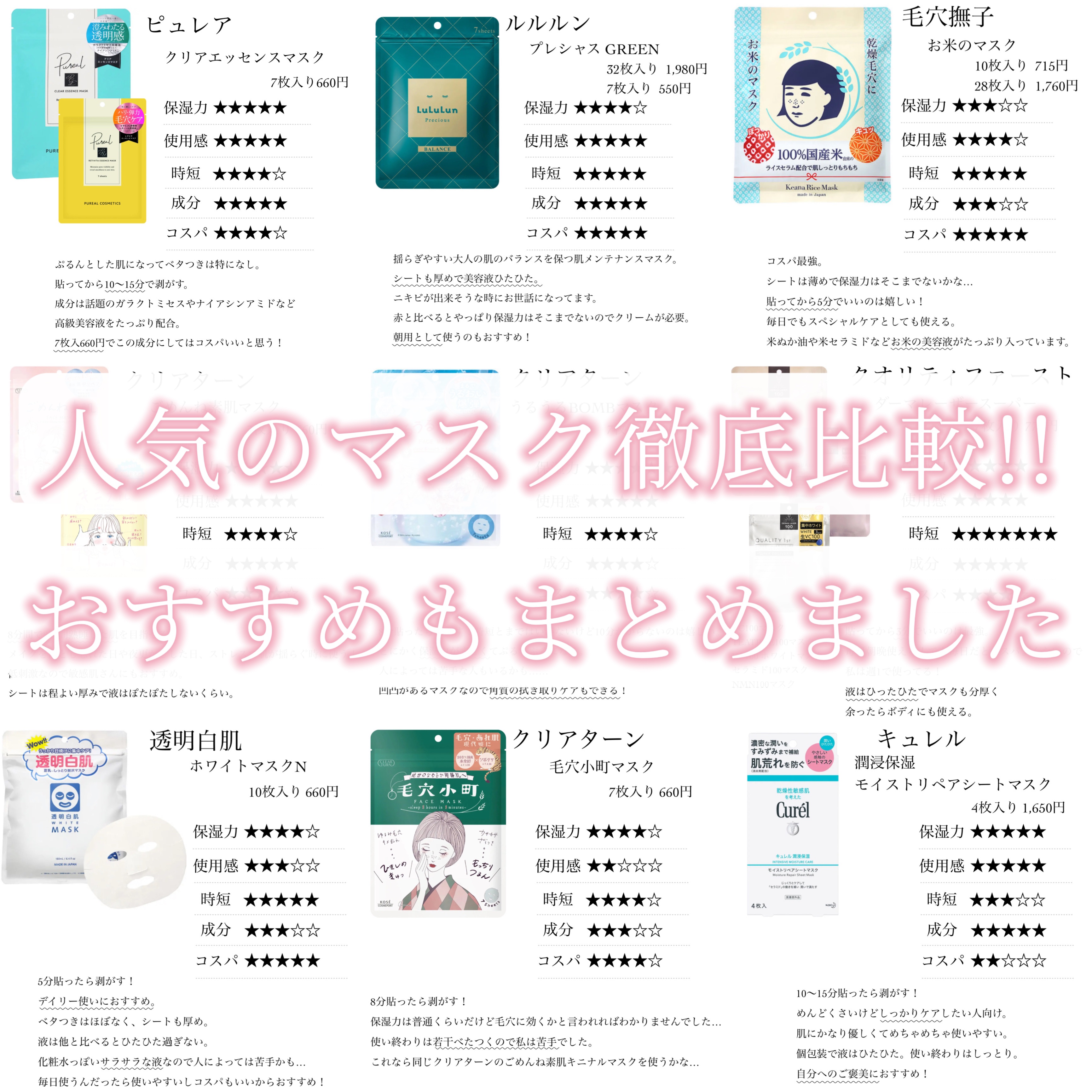 お米のマスク/毛穴撫子/シートマスク・パックを使ったクチコミ（1枚目）