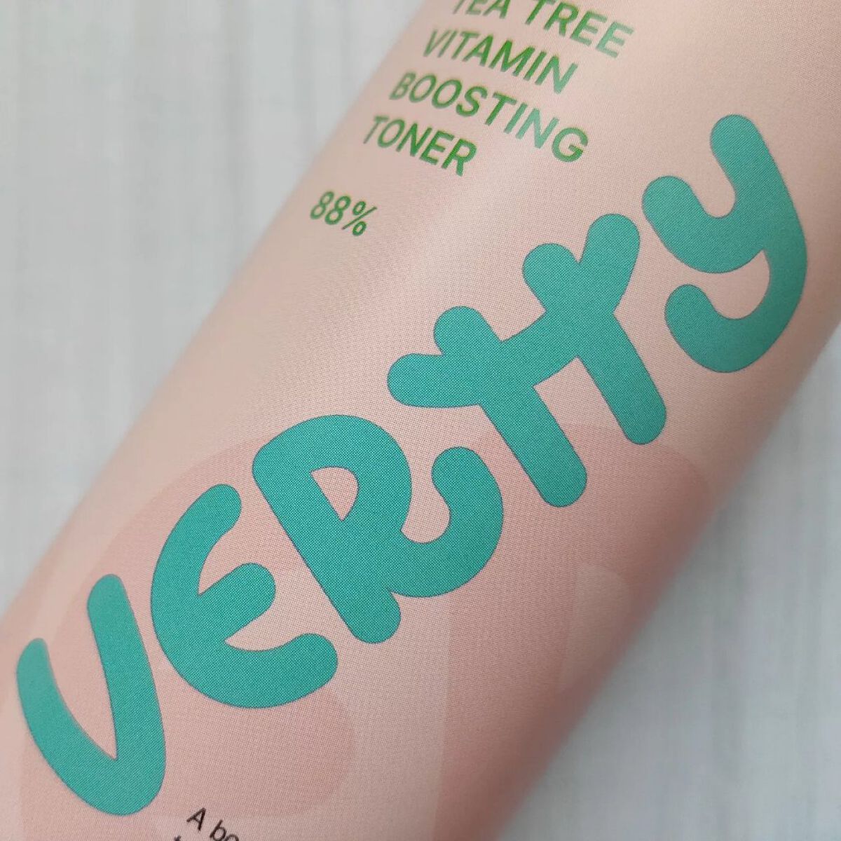 ティーツリー88%ビタミンブースティングトナー/Vertty/化粧水を使ったクチコミ（2枚目）