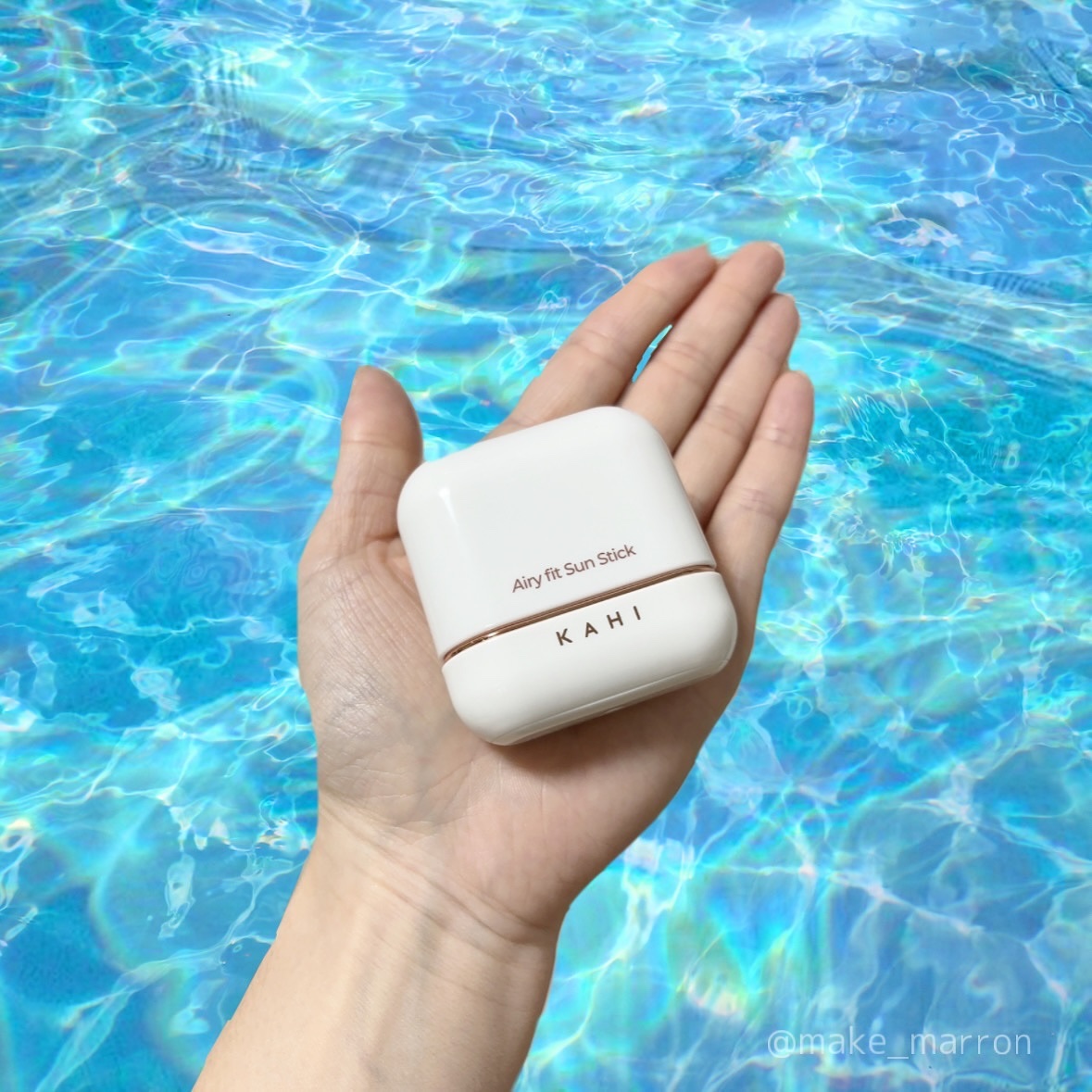 エアリーフィットサンスティック/KAHI/日焼け止めスティックを使ったクチコミ（3枚目）