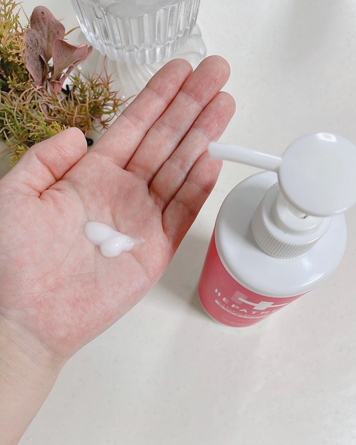 ヘパトリート 薬用保湿ミルククリーム/ゼトックスタイル/ボディクリームを使ったクチコミ（2枚目）