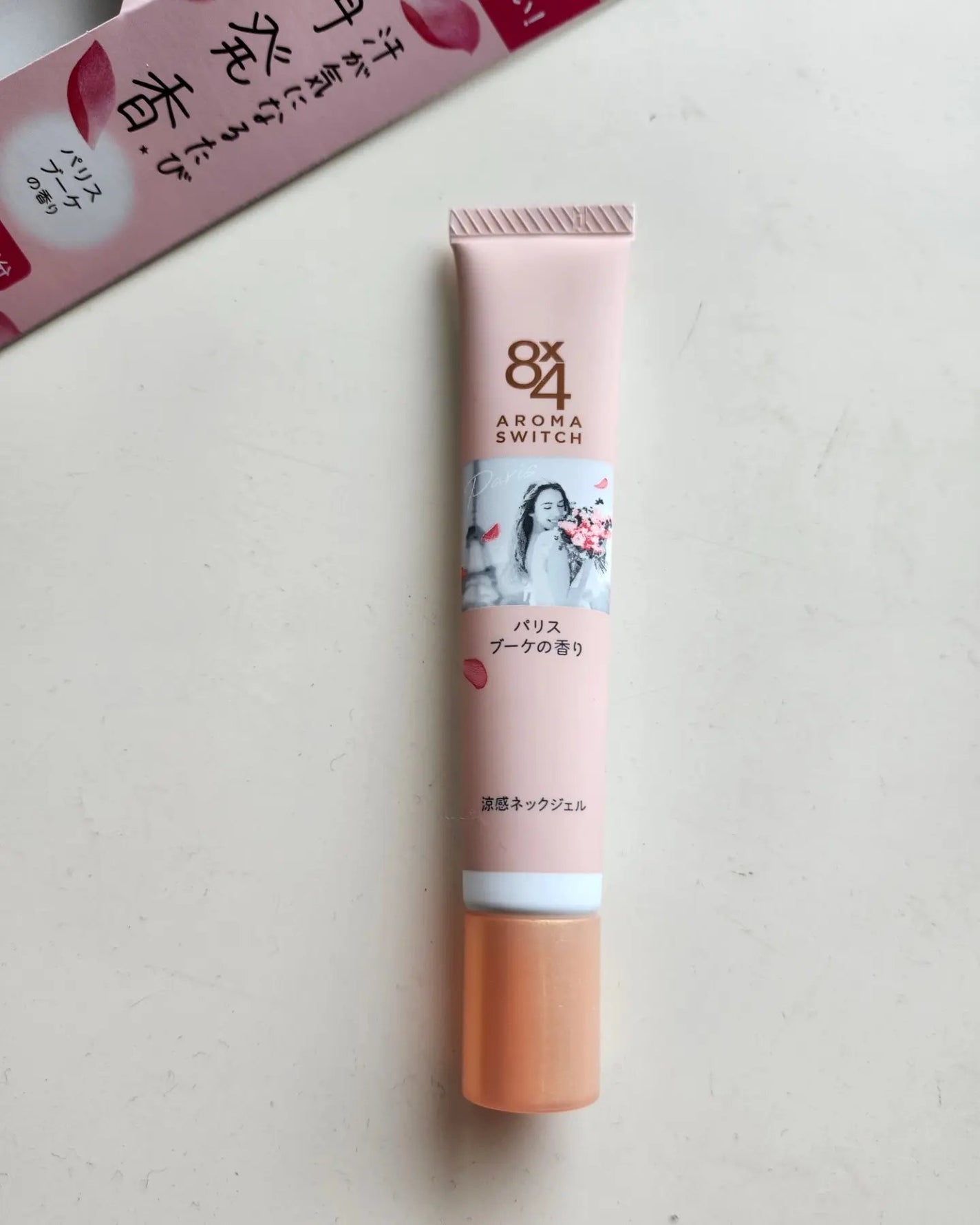 8x4 アロマスイッチ 涼感ネックジェル パリスブーケの香り/8x4/デオドラント・制汗剤を使ったクチコミ(3枚目)