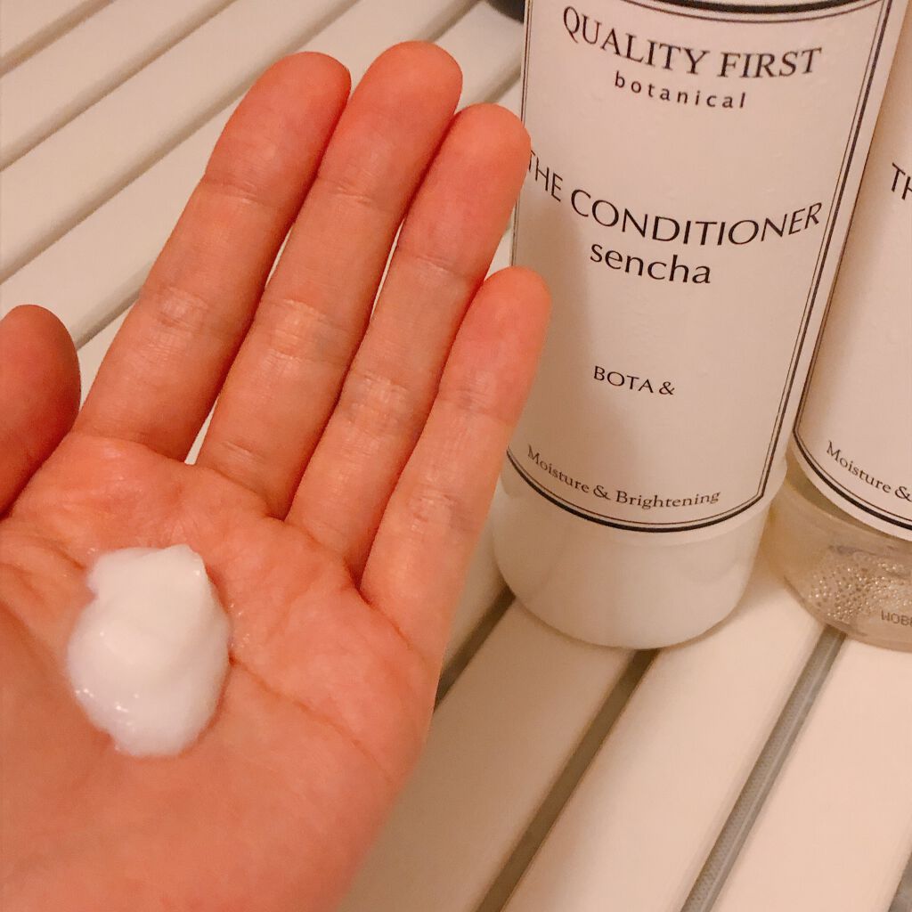 ボタアンド ザ コンディショナー <sencha>/クオリティファースト/シャンプー・コンディショナーを使ったクチコミ(5枚目)