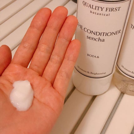 ボタアンド ザ コンディショナー <sencha>/クオリティファースト/シャンプー・コンディショナーを使ったクチコミ(5枚目)