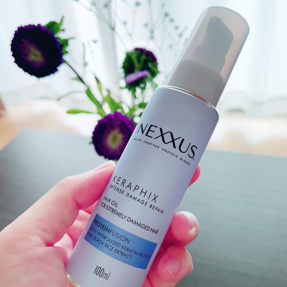 ネクサス インテンスダメージリペア 洗い流さないトリートメントオイル/NEXXUS(ネクサス)/ヘアオイルを使ったクチコミ(5枚目)