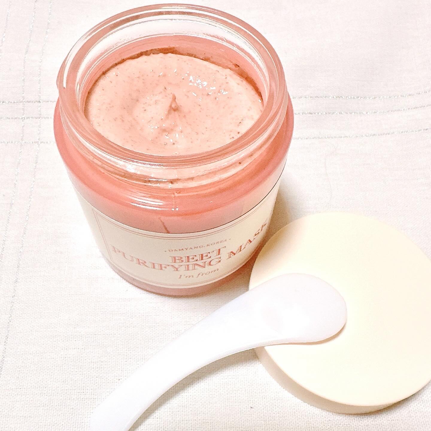 ビーツピュリファイングフェイスマスク/I'm from/洗い流すパック・マスクを使ったクチコミ（2枚目）