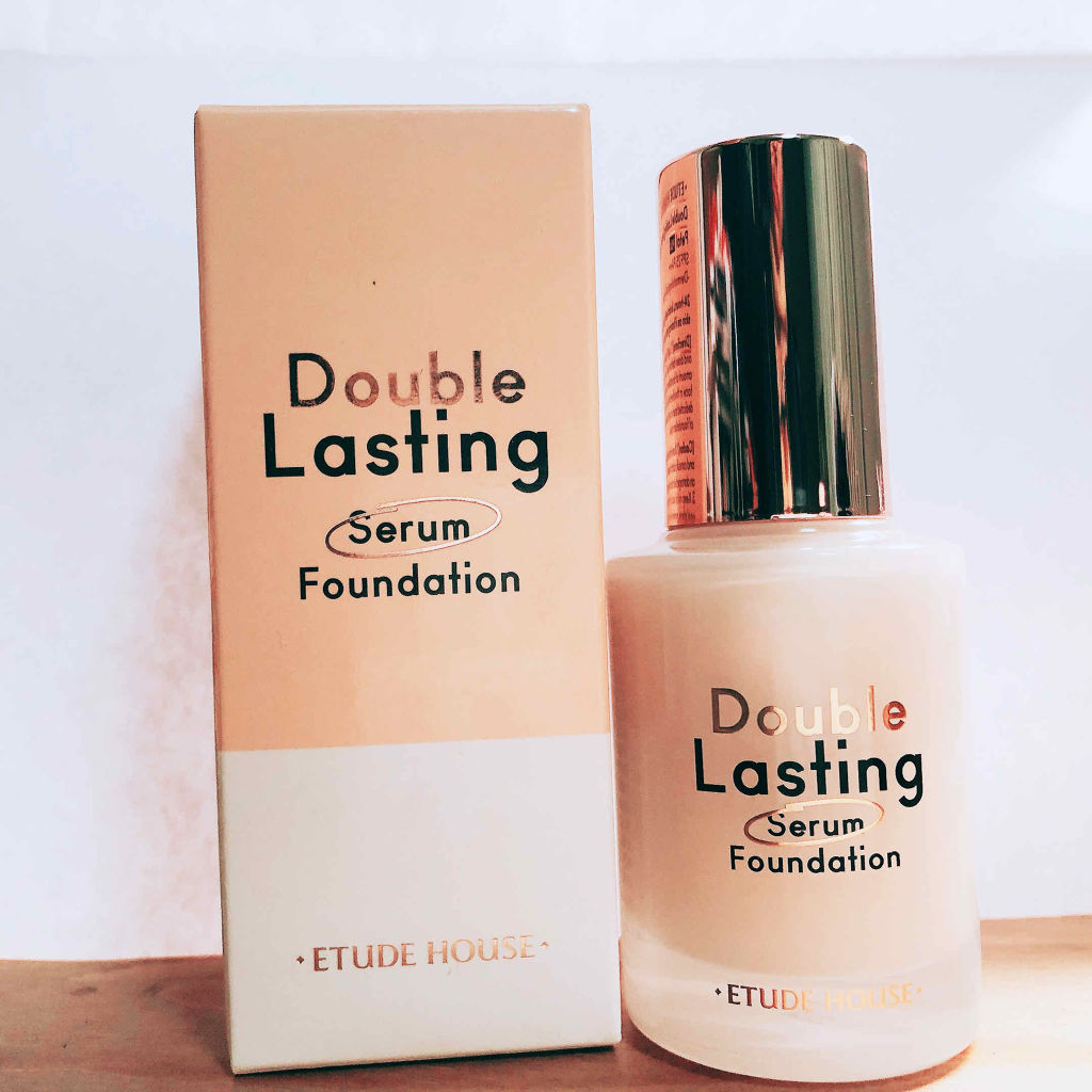 ダブルラスティング セラムファンデーション/ETUDE/リキッドファンデーションを使ったクチコミ（1枚目）
