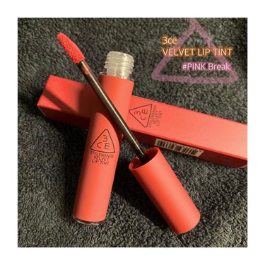 3CE VELVET LIP TINT/3CE/口紅を使ったクチコミ（1枚目）