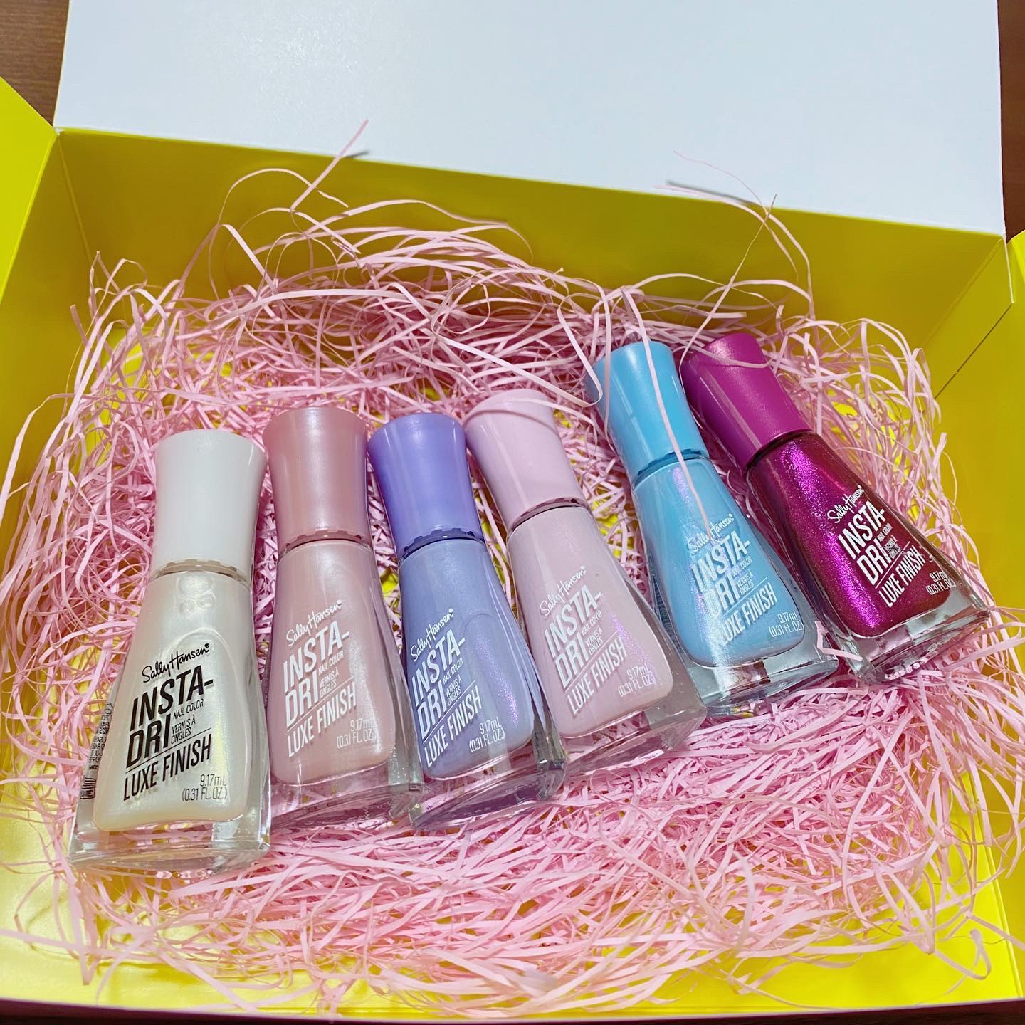 インスタドライ ネイルカラー リュクスフィニッシュ/サリーハンセン/オールインワンネイルを使ったクチコミ（2枚目）