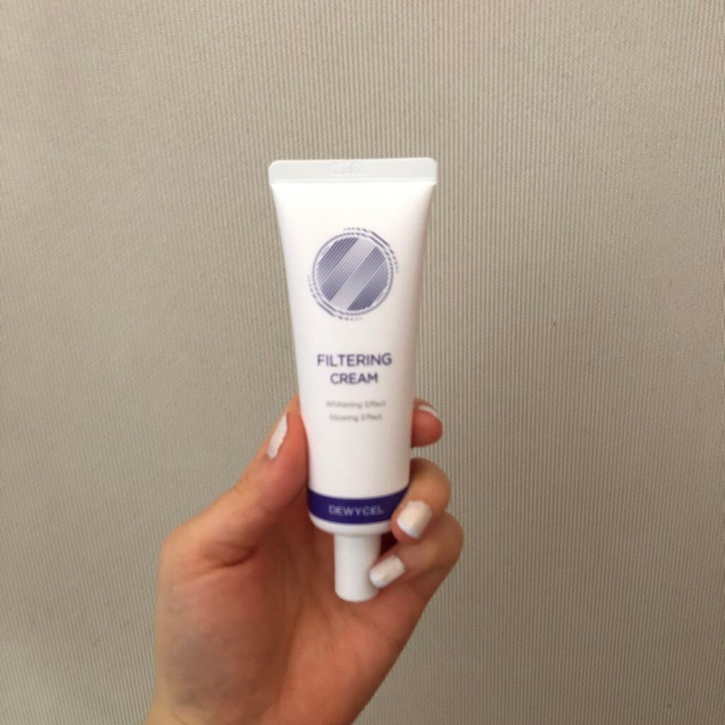 フィルタリングクリーム/DEWYCEL/日焼け止めクリームを使ったクチコミ(1枚目)