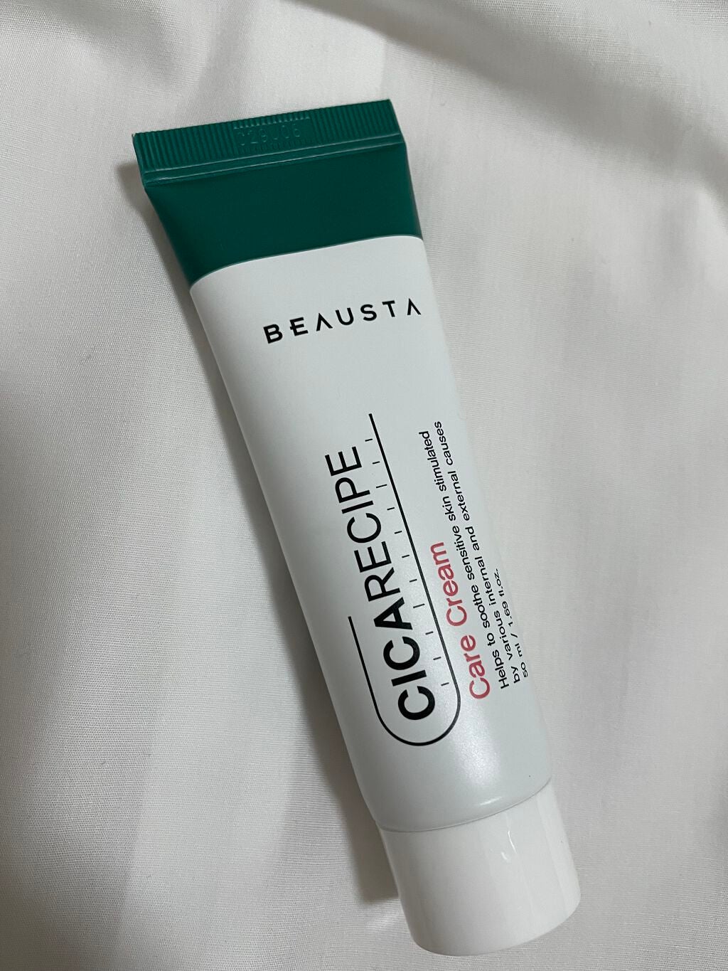 CICA ケアクリーム/BEAUSTA/フェイスクリームを使ったクチコミ(2枚目)