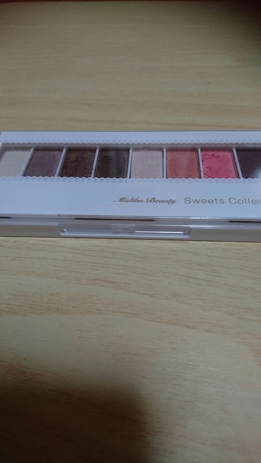 スイーツコレクション/マリブビューティー/アイシャドウパレットを使ったクチコミ(1枚目)