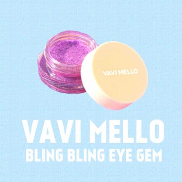           VAVI MELLO
"BLING BLING EYE GEM"

#02violet moonstone


 発色が良いと言うよりは、ラメ感が綺麗‼︎
ピンク・紫・白などの、様々