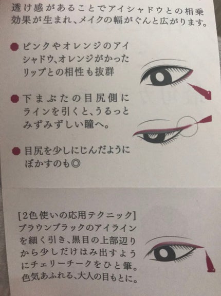 EYE OPENING LINER/UZU BY FLOWFUSHI/リキッドアイライナーを使ったクチコミ(3枚目)