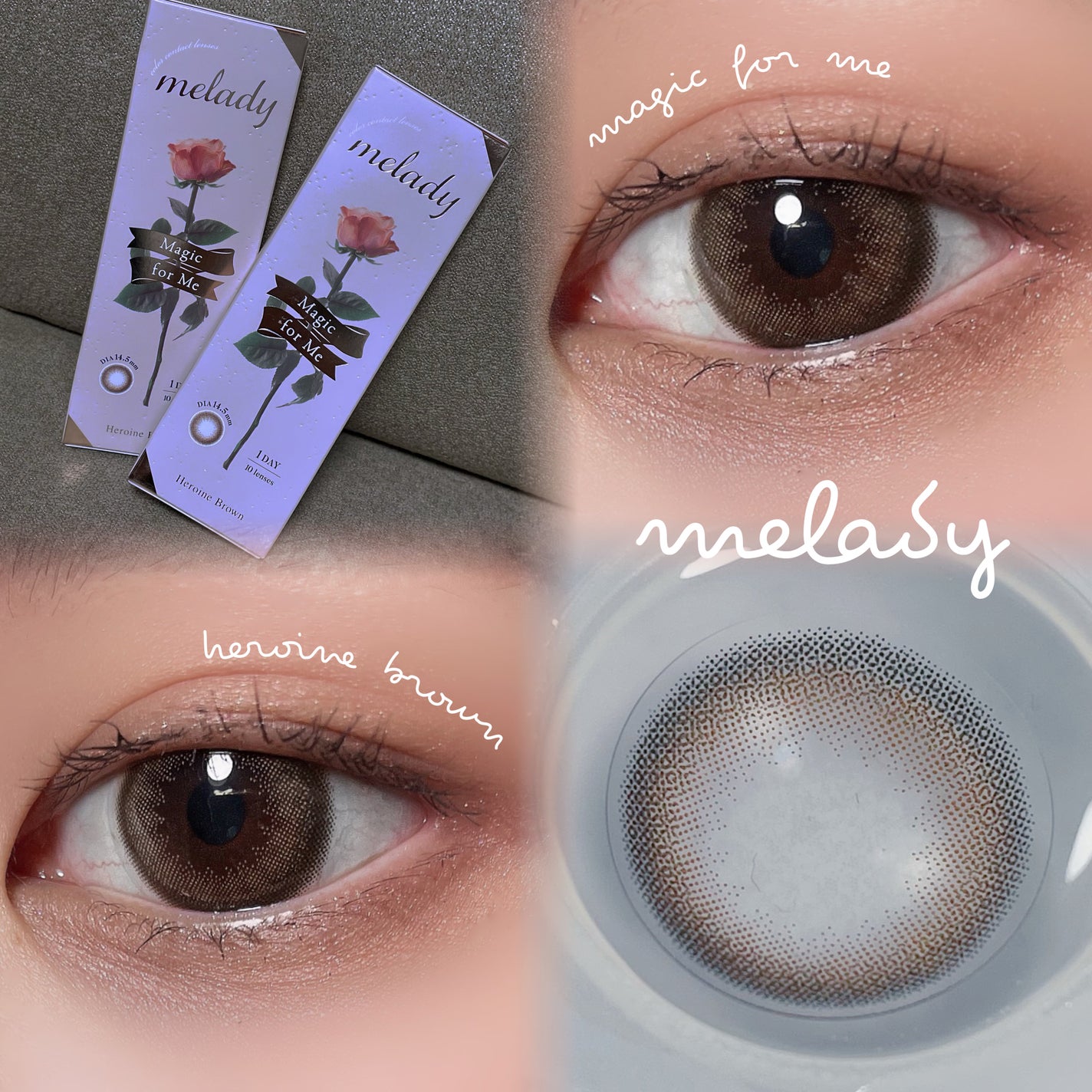 melady 1day/melady/ワンデー(1DAY)カラコンを使ったクチコミ(2枚目)