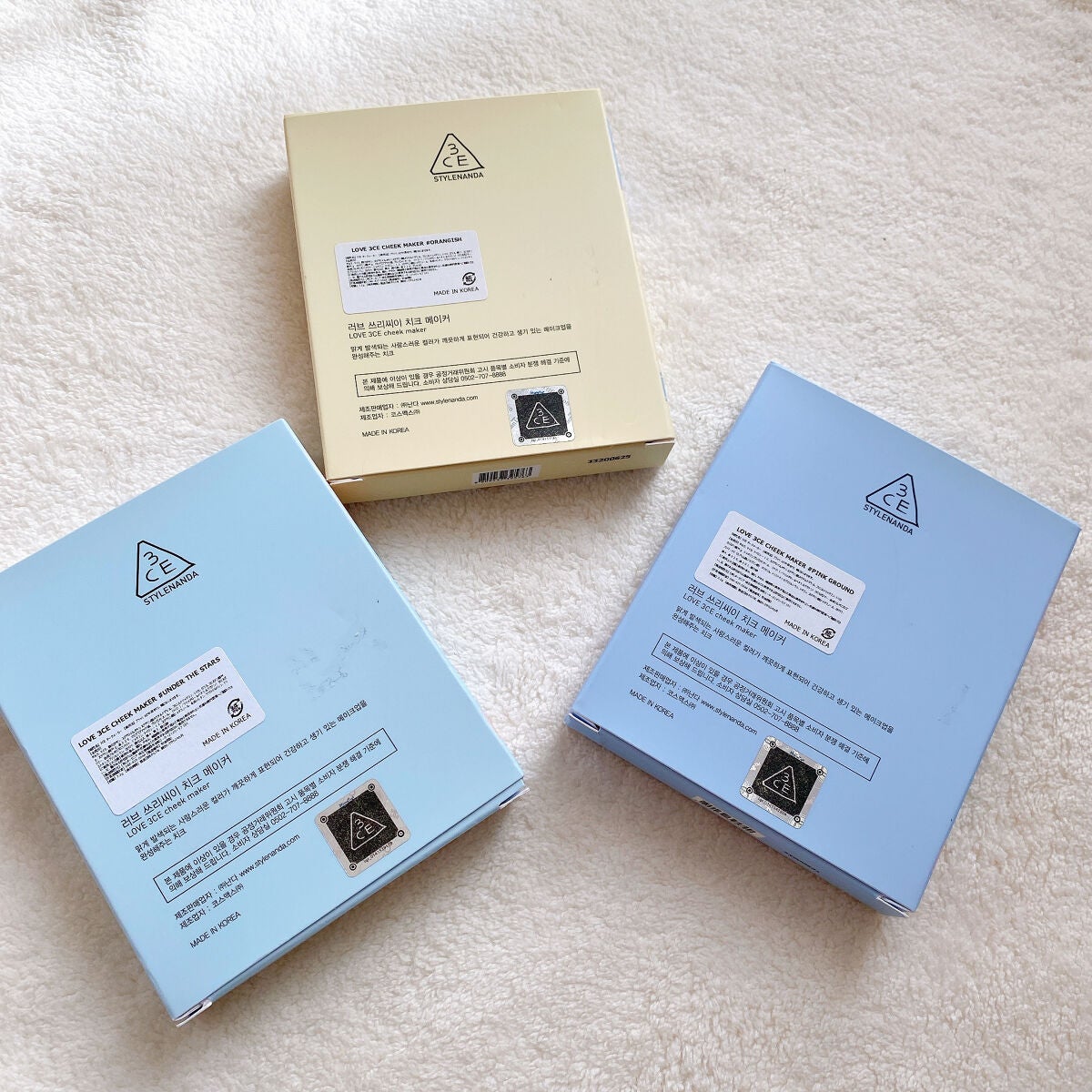 LOVE 3CE CHEEK MAKER/3CE/パウダーチークを使ったクチコミ(4枚目)