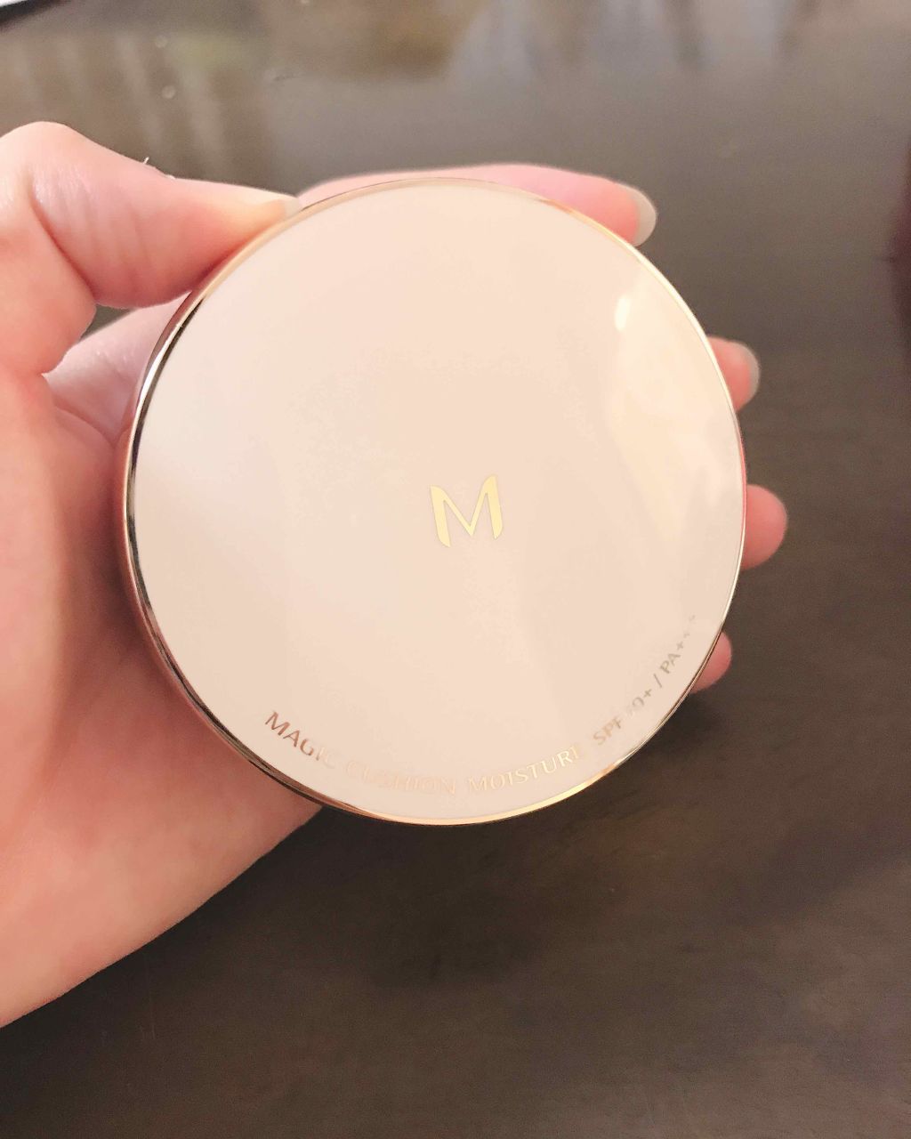 M クッション ファンデーション(モイスチャー)/MISSHA/クッションファンデーションを使ったクチコミ（1枚目）