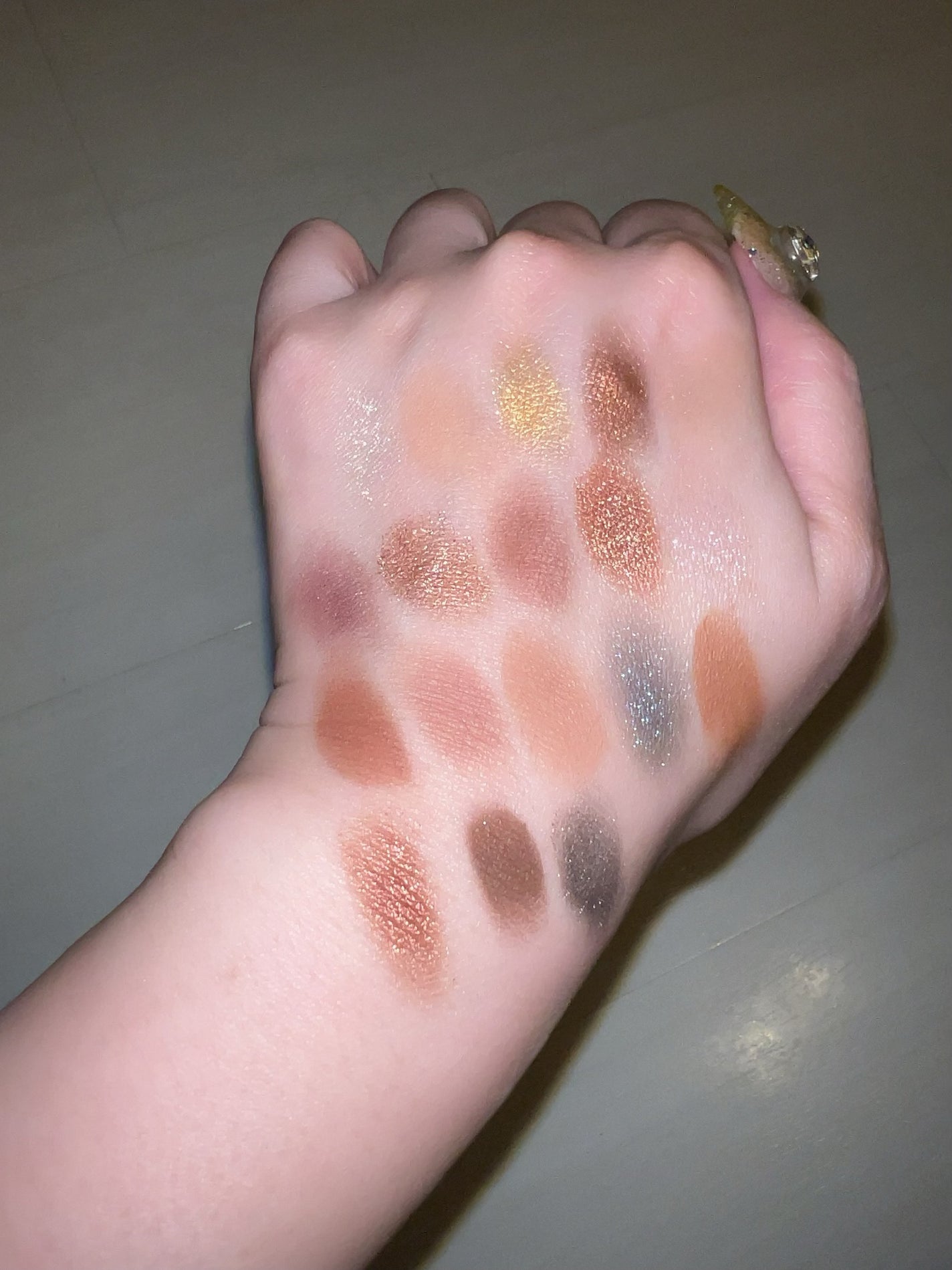 ベター ザン チョコレート ココア アイシャドウ パレット/Too Faced/アイシャドウパレットを使ったクチコミ(2枚目)