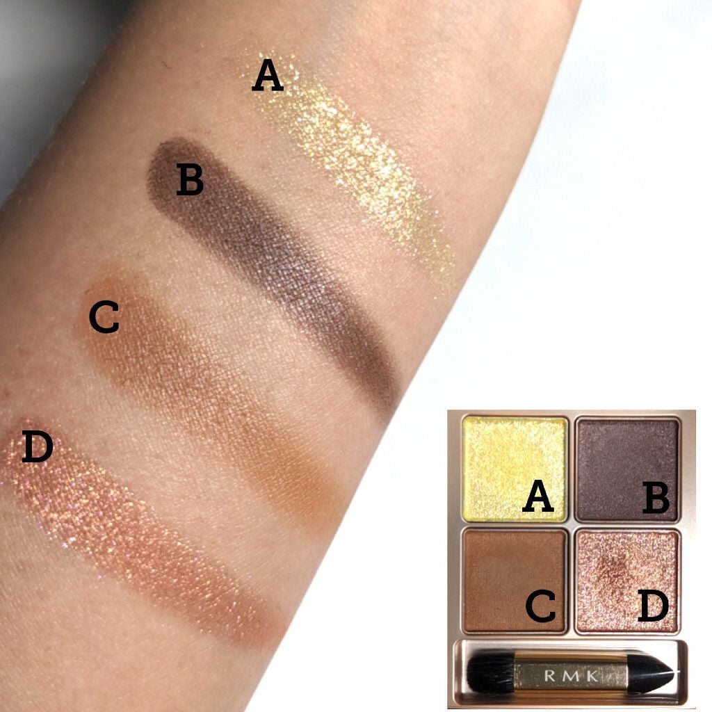 ローズウッドデイドリーム 4アイズ /RMK/アイシャドウパレットを使ったクチコミ(5枚目)